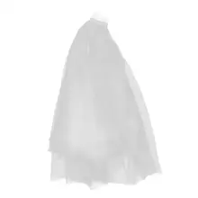 Двухслойная короткая свадебная вуаль с гребнем, свадебная вуаль, головной убор для невесты, Свадебная вечеринка, фотосессия