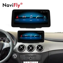 NaviFly 10,2" Android 9,0 Автомобильный мультимедийный плеер для Mercedes Benz B Class W246- NTG 5,0 HD 1920*720 ips экран 4G LTE