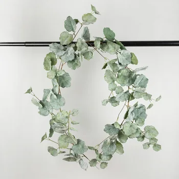 

Hotel Showcase Decoration Artificial Flower Wedding Ceiling Winding Decorative Simulation Rattan Artificial 1.7 M Willow