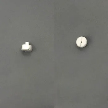 

2pcs M4 Slotted stigma with hole high temperature resistant ceramic screws anti-corrosion insulation zirconia ceramics screw 3mm