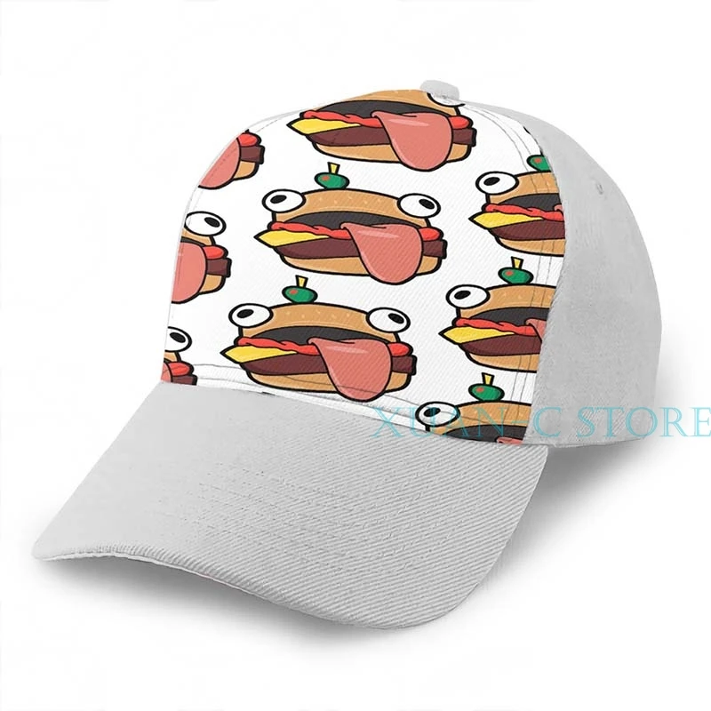 Durr Burger баскетбольная Кепка для мужчин и женщин модная черная шляпа унисекс с принтом - Цвет: Gray