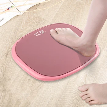 

Bathroom Body Scale Weight Scales Smart Electronic ​Scales ​Bath Scale Toughened Glass LED Digital Household Weighing Scales