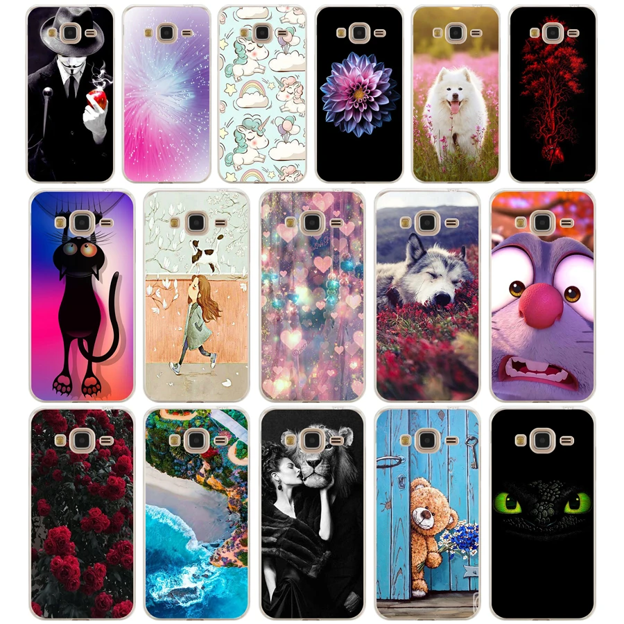 C Silicone Case For Samsung Galaxy J3 2017 J330F J2 Prime J4 EU Version for samsung j3 2016 cover Coque bumper soft | Мобильные