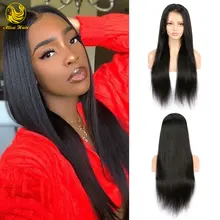 Special Price Glueless 13x4 Lace Front Human Hair Wigs Natural Straight Virgin Brazilian Lace Wigs Pre Plucked Hairline with Baby Hair