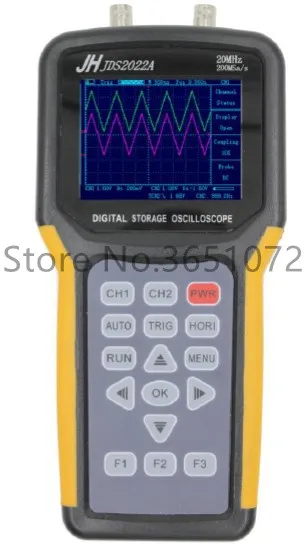 

JDS2022A 2 Channels Portable Digital Storage Oscilloscope