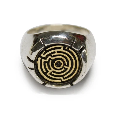 Finger Ring Stainless Steel Ring Ring Set Vintage Maze Mens New Design Biker Rock Roll Gothic Punk Wedding Engagement