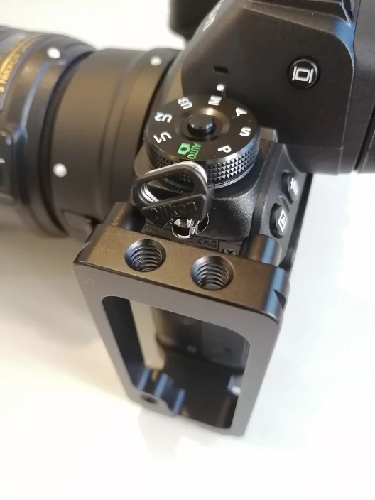 БЫСТРОРАЗЪЕМНАЯ l-пластина кронштейн держатель рукоятка для Nikon Z6 для цифровой камеры Nikon Z7 для Arca швейцарская головка штатива