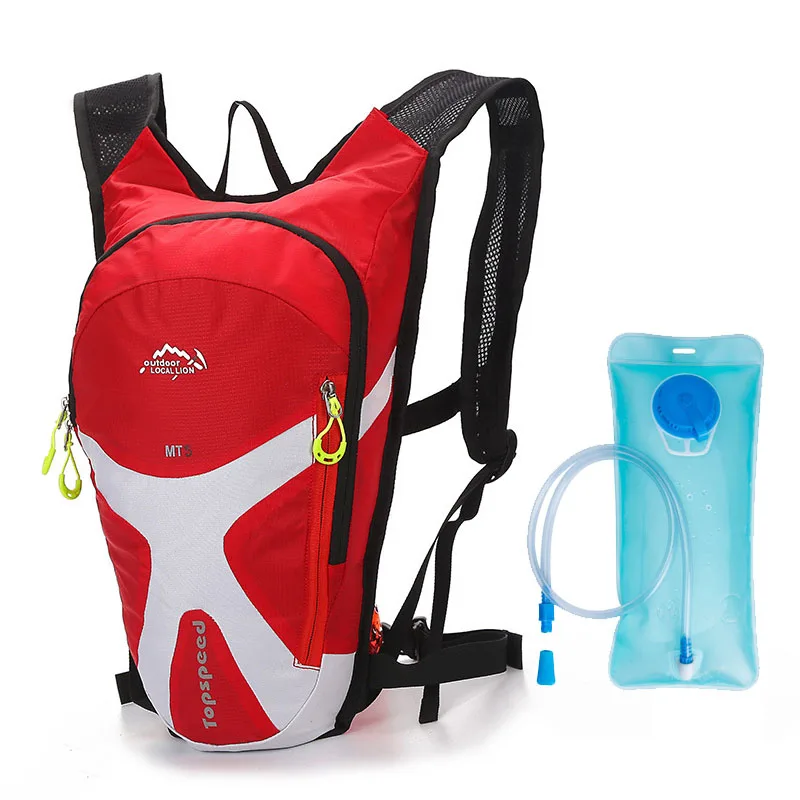 with water bag Спортивная сумка для воды, рюкзак для кемпинга, походов, мотокросса, рюкзак для верховой езды, спортивная сумка для бега, 2л, сумка для воды - Цвет: with water bag