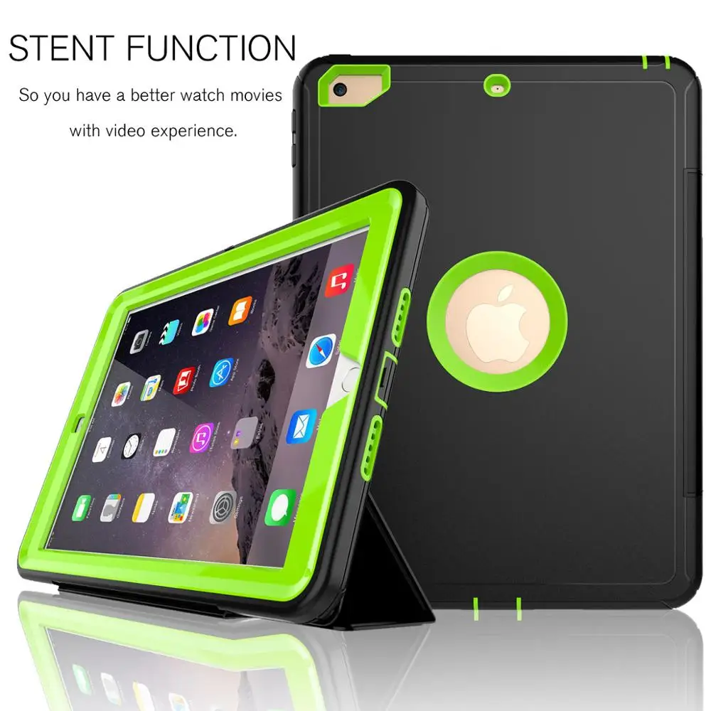 Pаспродажа Чехол для iPad 9,7 6 го 5 го поколения 2018 2017 чехол тонкий авто спящий умный кожаный чехол противоударный стенд с защитой экрана