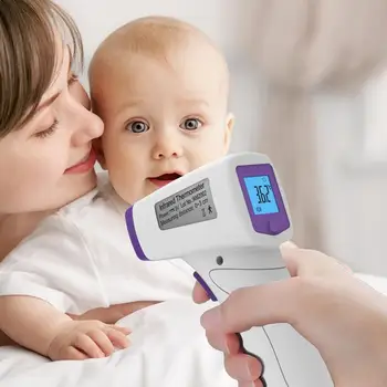 

Infrared Forehead Thermometer For Infants Babies Children Adults Indoor And Outdoor Use Lcd Display Thermometer