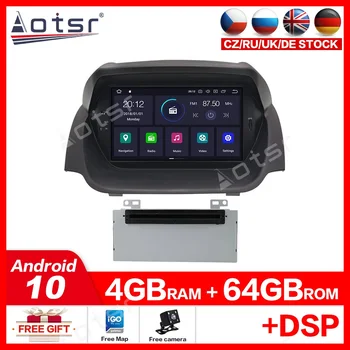 

2 din radio tape recorder android 10.0 Stereo Radio receiver For Ford Fiesta MK7 GPS navigation Car DVD player 2013-2016
