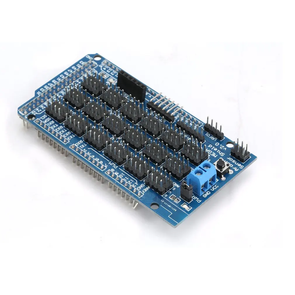 MEGA Sensor Module Shield V1.0 For Arduino Sensor Expansion Board Interface Dedicated Extansion Blocks Electronic DIY Tool