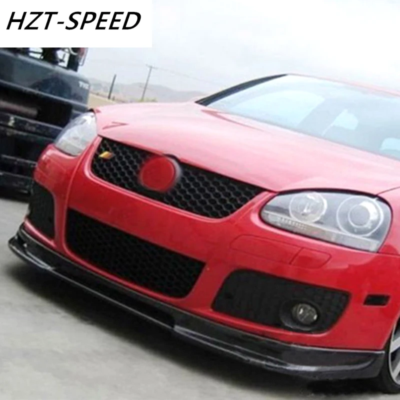 2001- 2007 Carbon Fiber Car Protector Bumper Front Lip for VOLKSWAGEN GOLF 5GTI ABT Style