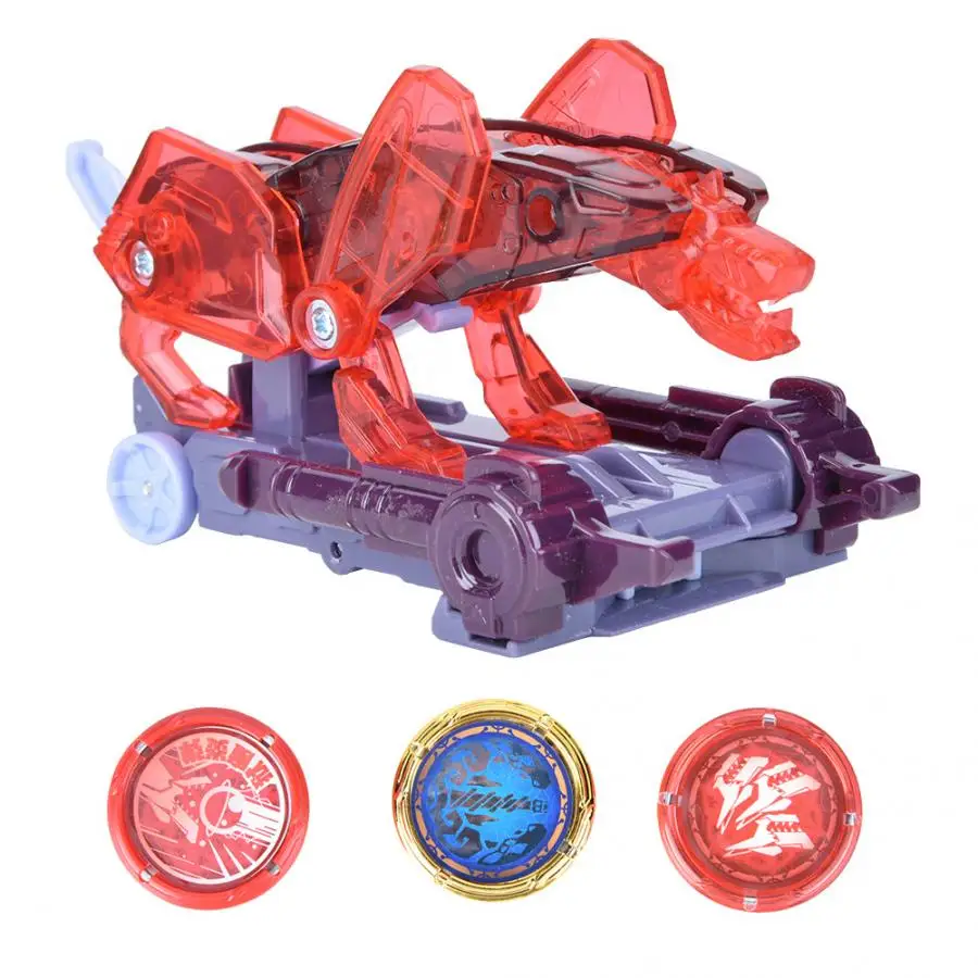 

AULDEY Durable Plastic Flipping Morphing Combination Toy Car Vehicles Kids Children Gift Kit