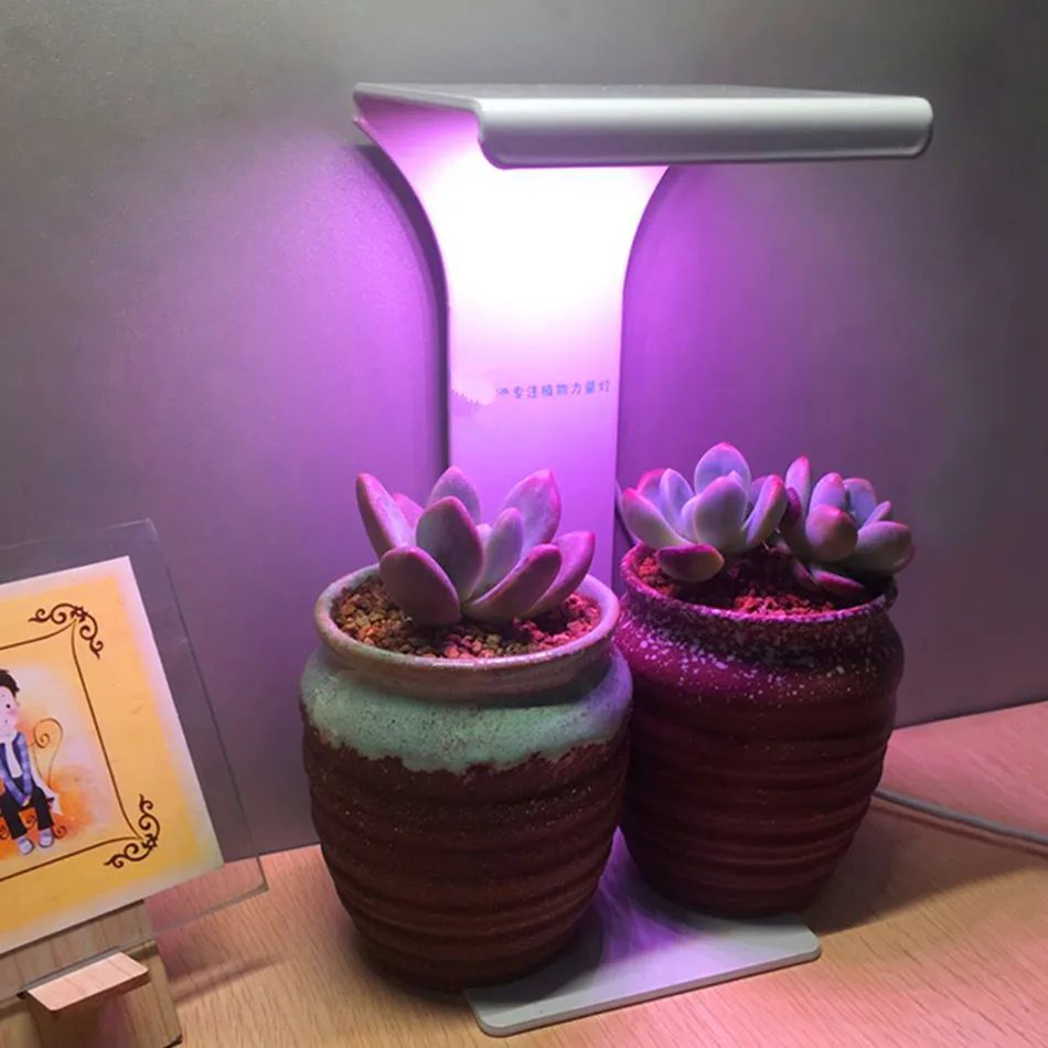 YU-LE мульти-кожа Светодиодная лампа для растений сотрудничество лампа USB для выращивания цветов, овощей рассады ткани обучение