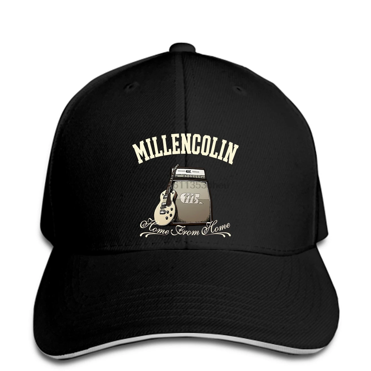 Новая мужская черная бейсболка Millencolin Home из дома в стиле панк-рок