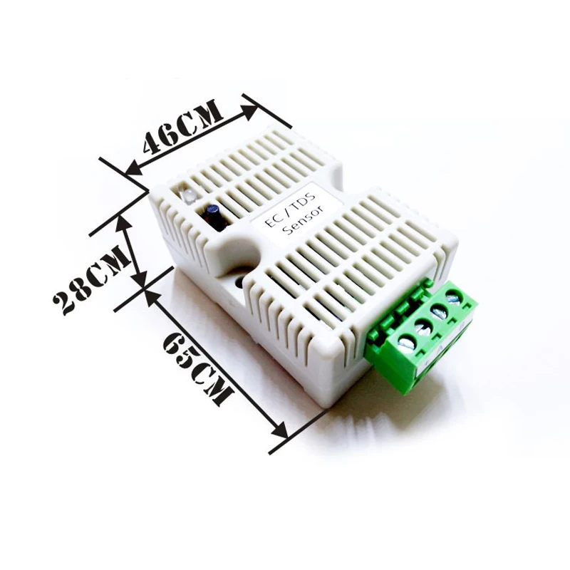 Проводимость TDS EC датчик зонда передатчик Модуль 0-5 В/10 в 4-20mA RS485 Modbus RTU