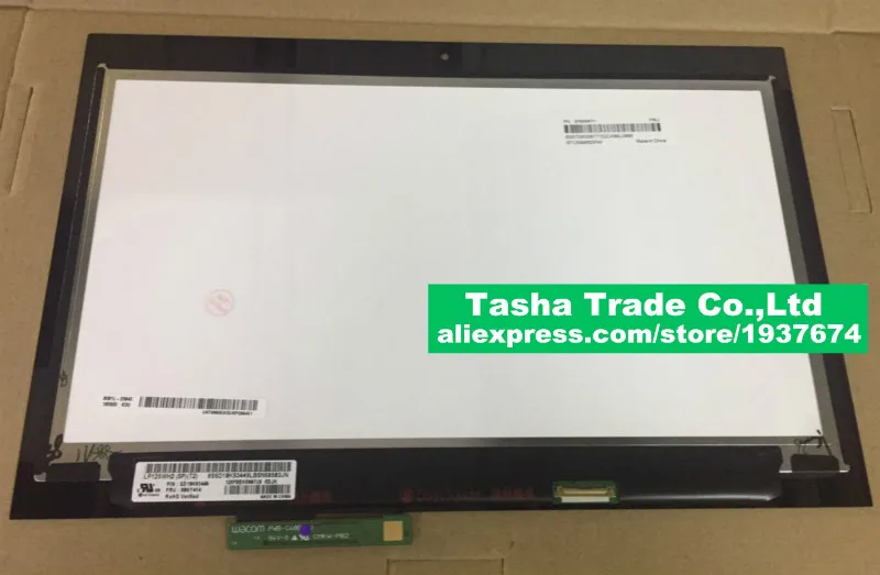 Для lenovo Thinkpad Yoga 260 lcd кодирующий преобразователь сенсорного экрана в сборе LP125WH2-SPT1 LP125WH2 EDP 30 pin HD