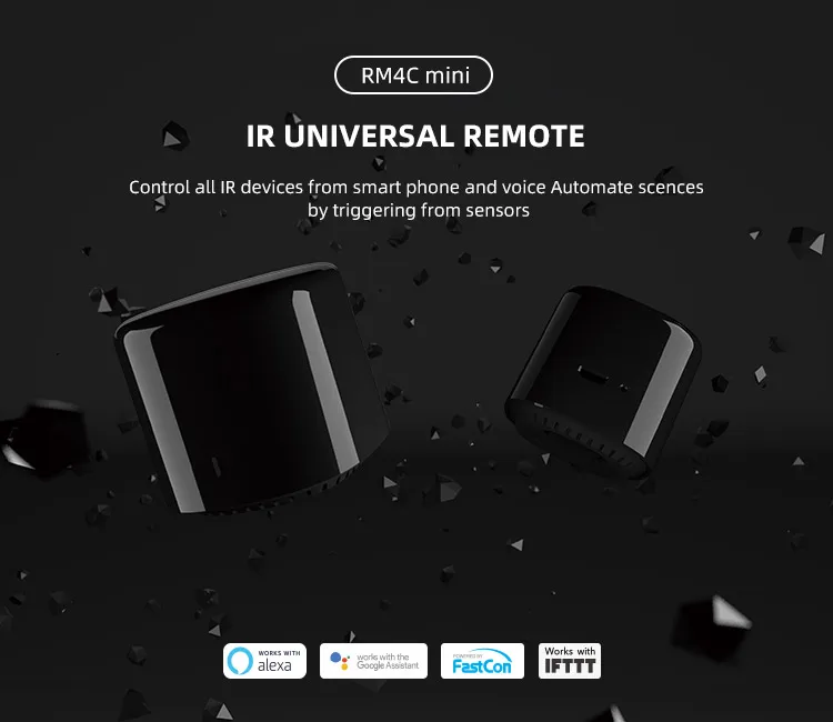 Broadlink BestCon RM4C Mini Universal IR Audio Video Remote Control-2