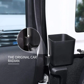 

2pcs Storage Box Organizer Black For Jeep Wrangler JL Gladiator 2018 2019 2020