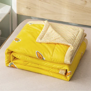 

JUSTCHIC Air-conditioning Quilt Summer Cool Quilts Thin Section Breathable Single Twin King Queen Comforter Adult Kids Bed