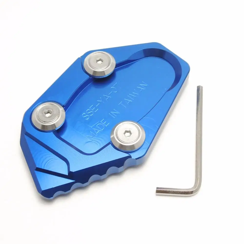 Yiwa CNC сторона Стенд пластина удлинитель Подставки Pad увеличитель для YAMAHA R25 R3 2013-16