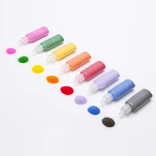 Tao qi uu 12 раскраска на основе песчаной живописи дети ручной работы DIY окрашенный песок живопись подарочная коробка в твердом переплете детская развивающая игрушка