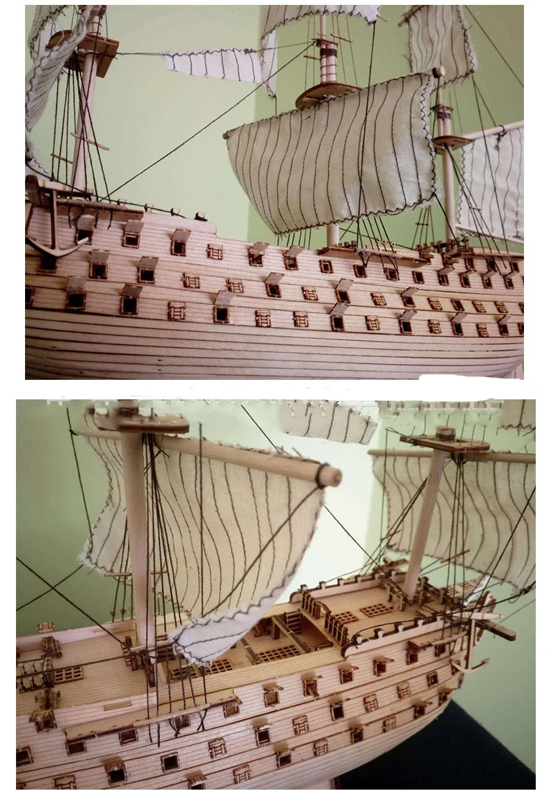 Виктори западное мореходство в древности корабль сборка модель DIY деревянный боевой корабль Модель Британский Королевский морской корабль