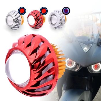 

For KTM RC 200 390 125 Duke 390 125 690 Duke RC8 Motorcycle Headlight LED Projector Lens Single Halo Angel Devil Eye Spot Light