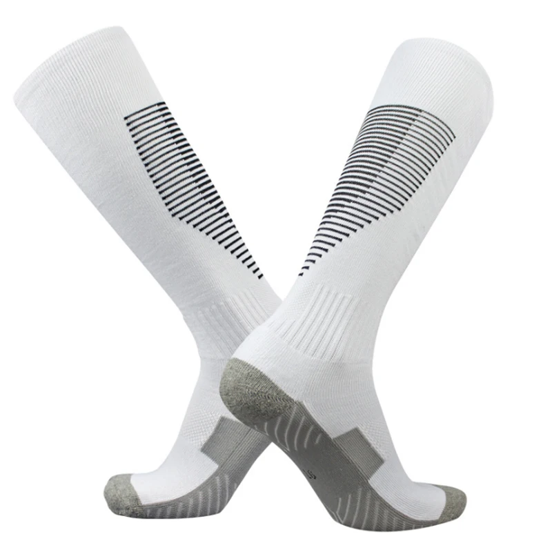 New Football Socks Men's Long Tube Over Knee Children's High Tube Thickened Medium Towel Bottom Antiskid Training Socks
