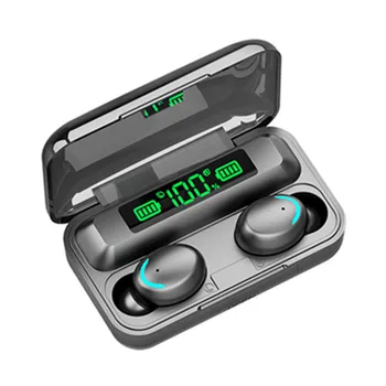 

New F9 Wireless earphones Bluetooth 5.0 Earphone TWS HIFI Mini In-ear Sports Running Headset Support iOS/Android Phones HD Call