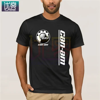 

POPULAR T Shirt CAN AM Logo BRP ATV Renegade UTV Outlander SIZES USA S - 3XL Clothes Popular T-Shirt Crewneck 100% Cotton Tees