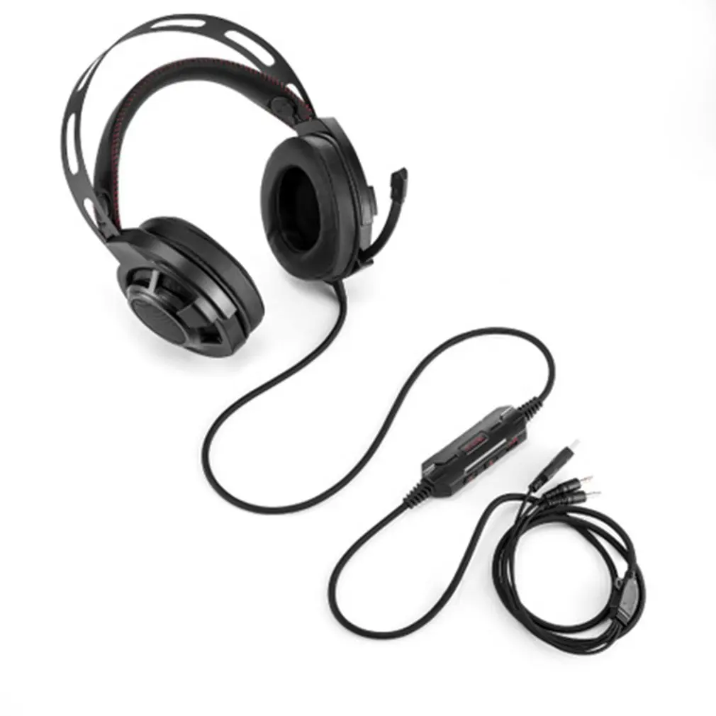 Portable PC Gamer Headset Over Ear Gaming Headphones with Microphone for Computer Casque Stereo Earphones for ONIKUMA M190