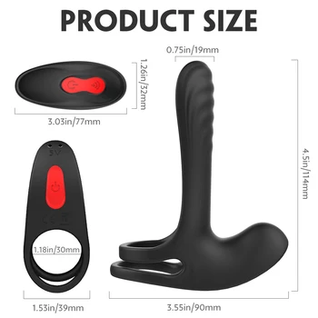 Vibrating Cock Ring Dual Penis Ring Premium Stretchy Cock Ring Longer Harder Stronger Erection Enhancing Sex Toys For Couples 5