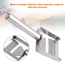 Пасека практичный пчелиный улей Лопата долговечный скребок Вилка для меда инструмент пчеловода Многофункциональный Серебряный из нержавеющей стали ферма откапывание