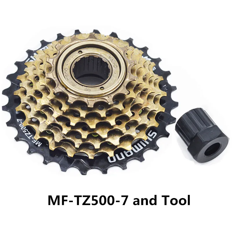 SHIMAN0 велосипедный маховик MF TZ500 / TZ21 7 скорость 14 28T для MTB дорожный мотоцикл