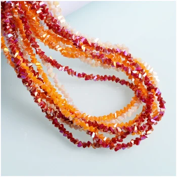 

AB Color 3mm Triangle Beads Jewelry Findings Crystal Glass Beads
