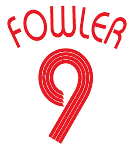 Red 9 FOWLER 2008 UCL чемпионы Nameset#8 Gerrard#14 Alsonso#9 Fowler печать тепловой печати футбол - Цвет: Red 9 FOWLER