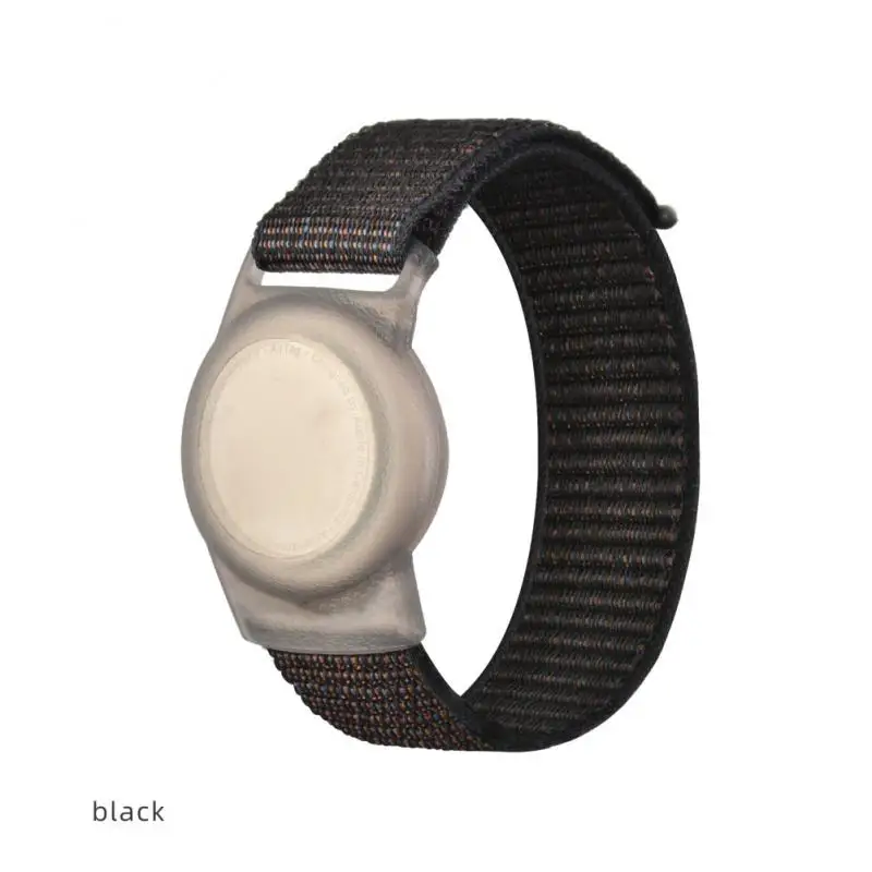 Case For Apple AirTags TPU Nylon Strap Air Tag Anti-Scratch Bracelet Protective Cover Shell For AirTag Children Watch Strap 2021 