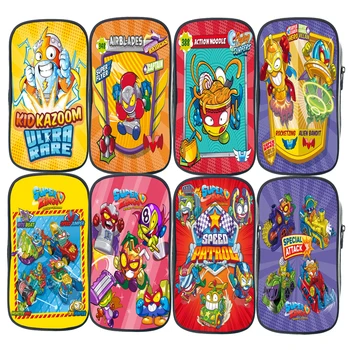 

Superzings Kids Pencil Case Game Super Zings Series 6 Small Tote Cosmetic Bag Boys Girls Stationery Storage Bags School Supplies