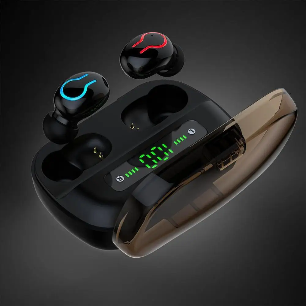 Q82 Led беспроводные Bluetooth 5 0 наушники TWS Handfree музыкальные стерео гарнитуры вкладыши