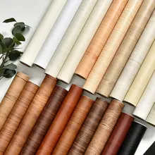 

Newest Wood Peel and Stick Self Adhesive Wallpapers Old Furnitures Renovation Cabinets Wall Stickers Waterproof Home Decorative