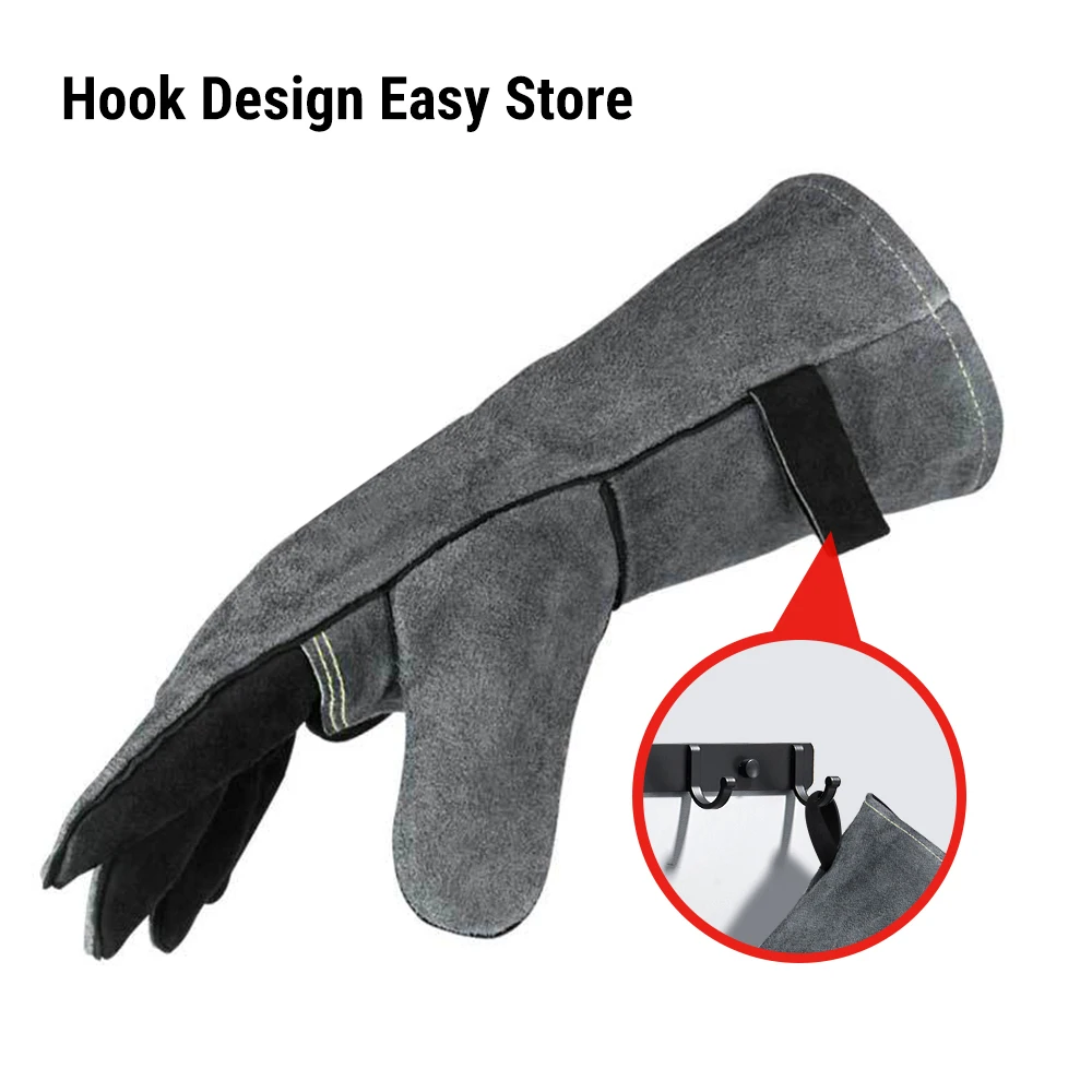 Thermo Pro GL02 500℃ Heat Insulation Leather Forging Welding Gloves - Image 5