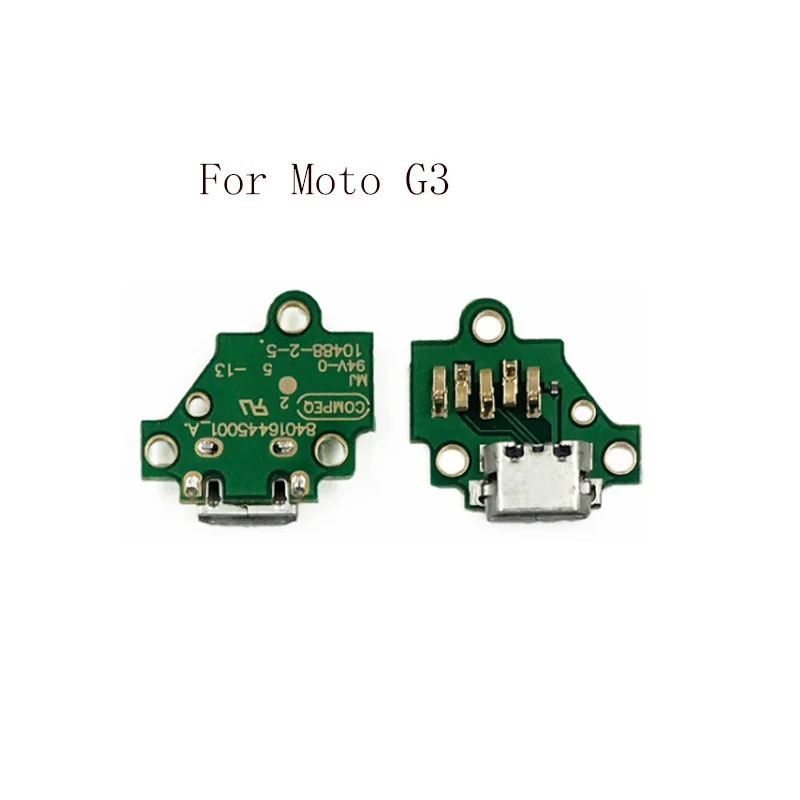 2/Pcs For Motorola Moto G3 XT1548/40/41/44/50 USB Charging Port Dock Connector Flex Cable Repair parts | Мобильные телефоны и