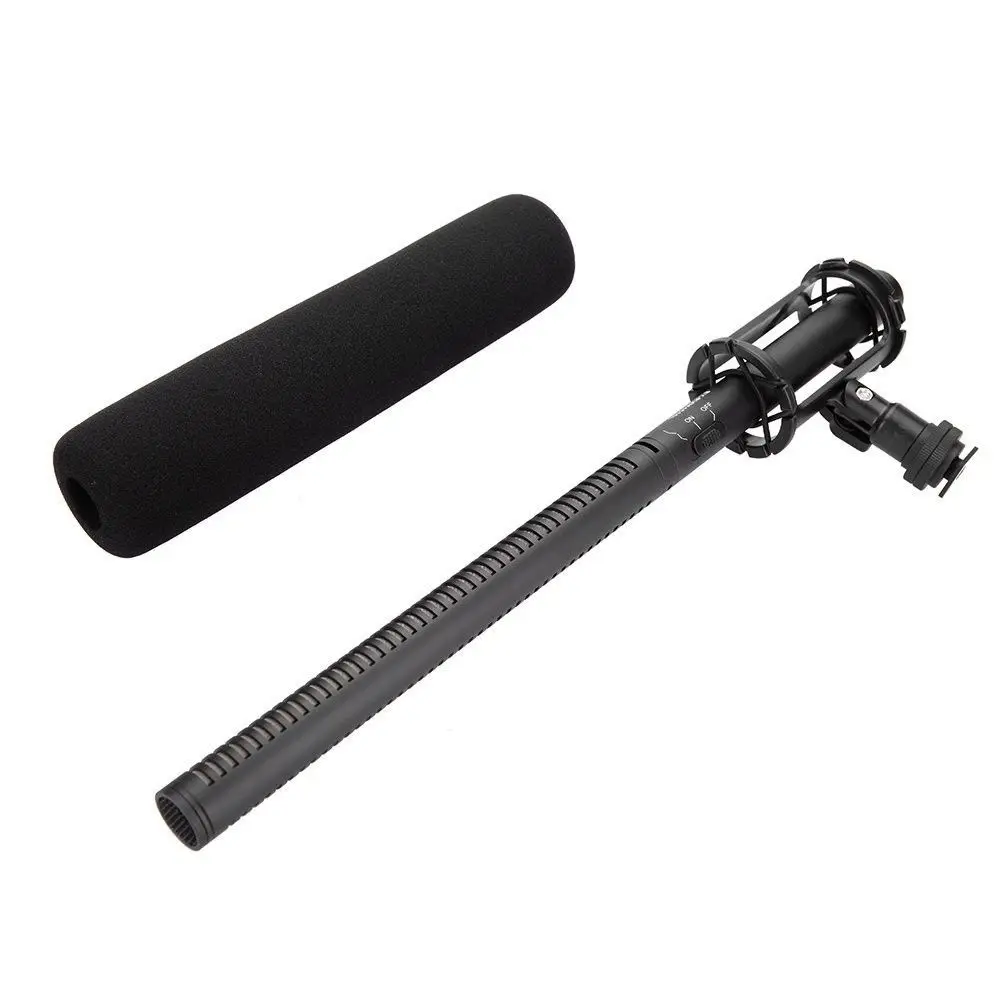 BOYA BY-PVM1000 Профессиональный DSLR конденсаторный, для блиц-интервью видео микрофон для интервью микрофон для Canon Nikon sony DSLR камеры видеокамеры