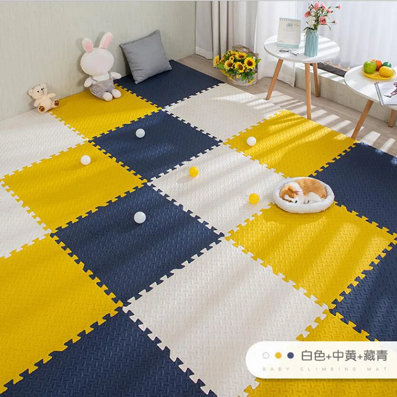 

Folding EVA Foam Play Mat Puzzle Baby Toys Soft Developing Mat Interlocking Exercise Tiles Baby Gym Crawling Mat Children's Rug