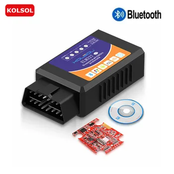 

KOLSOL ELM327 Bluetooth OBD2 Scanner V1.5 ELM327 with Switch modified for Ford CH340+25K80 chip HS-CAN / MS-CAN