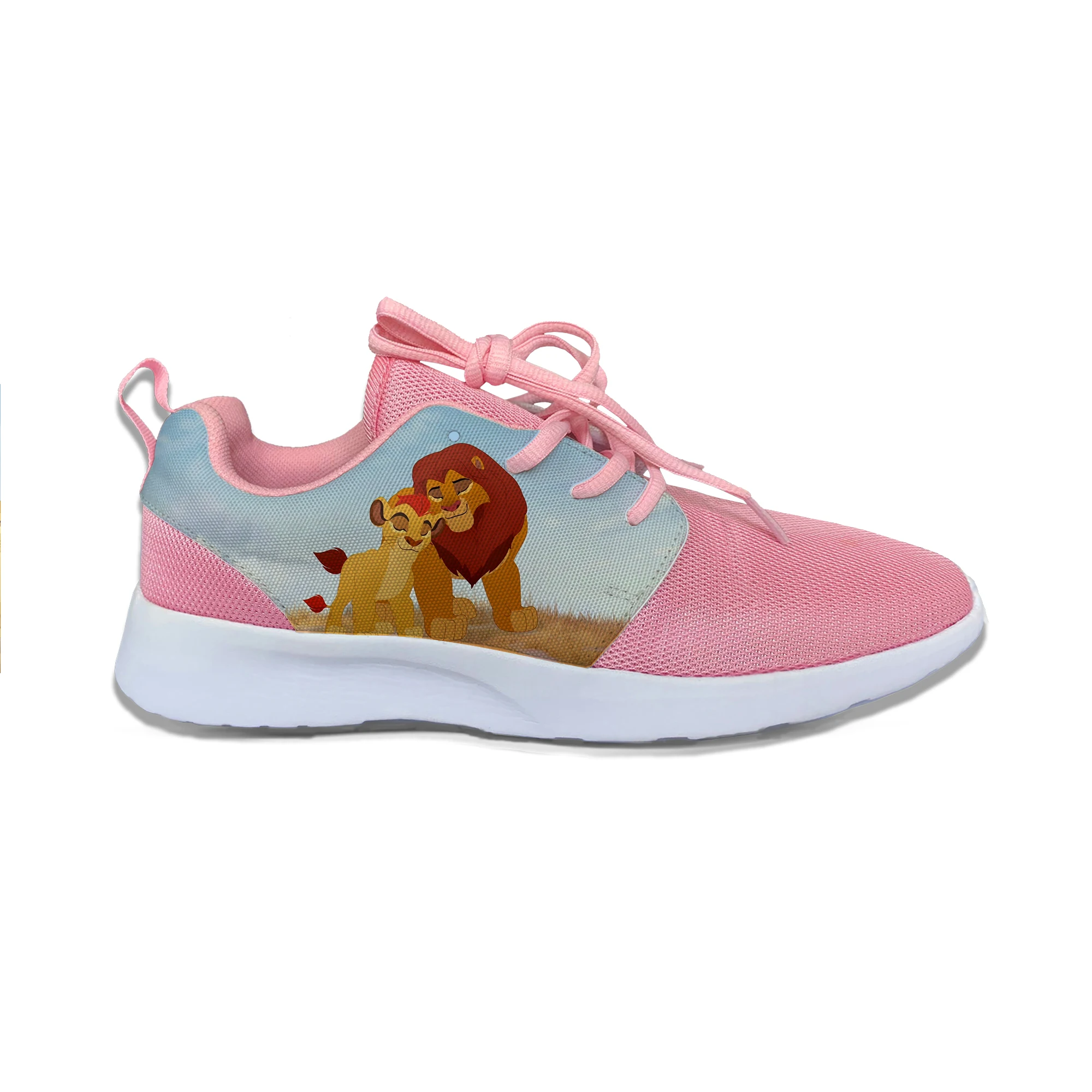 Lion King7 Король Лев Simba Горячая крутая модная спортивная обувь для бега дети мультфильм дышащие легкие кроссовки подарок для мальчиков девочек детей - Цвет: Lion King7