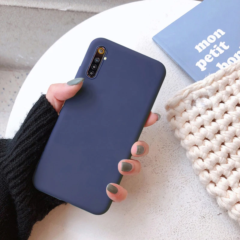 case for realme 6 pro c3 cover coque funda thin soft matte tpu no fingerprint cute color