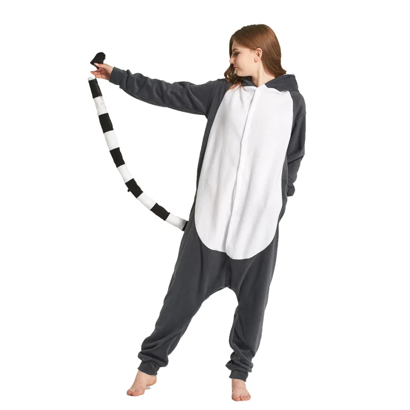 Onsie для взрослых животных Женские пижамные комплекты осень зима розовые фланелевые теплые пижамы Домашняя одежда пижамы женские Pijama Mujer - Цвет: 22
